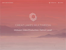 Tablet Screenshot of greatlakesmultimedia.com
